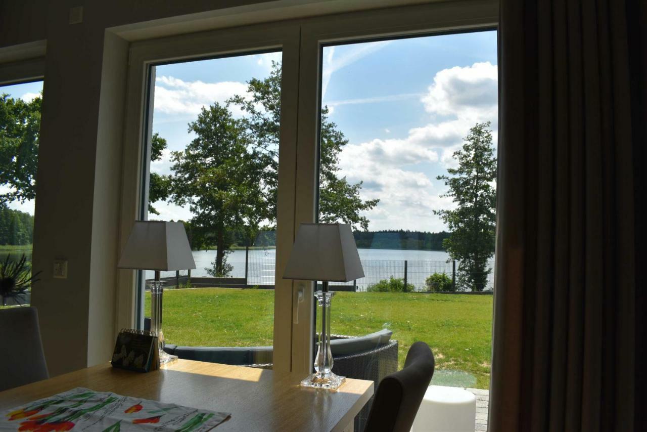 Luxus-See-Domizil Mit Sauna, Kamin Und Boot-130 Qm Fuer 6 Personen Krakow am See Extérieur photo